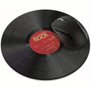 Tapis de souris vintage disque vinyle pour bureau et gaming