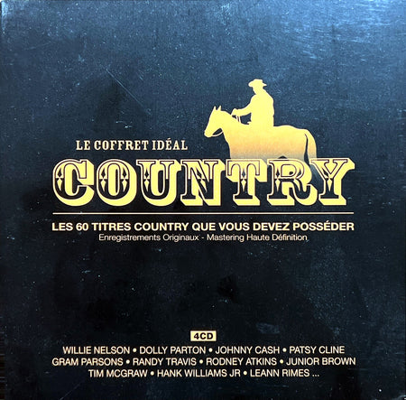 Compilation 4xCD Le Coffret Idéal Country (NM/VG+)