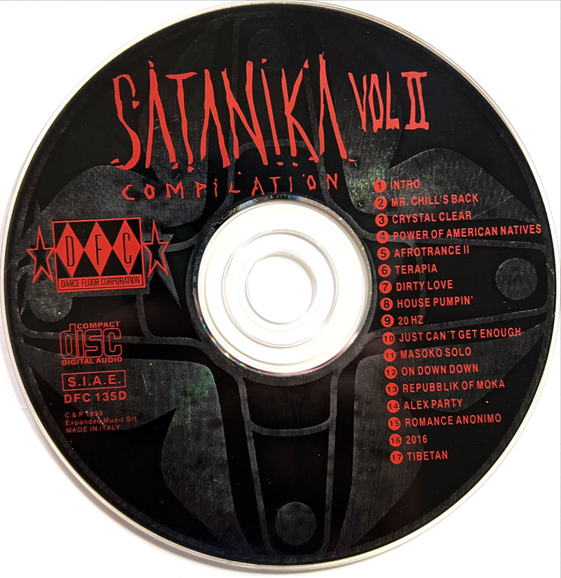 Ricci D.J. CD Satanika Vol. II Compilation (NM/VG+)