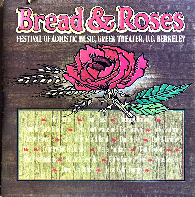 Bread & Roses: Festival Acoustique - Rare CD Live Berkeley (NM/NM)