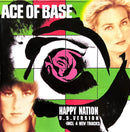 a magazine cover with a picture of a woman and a man