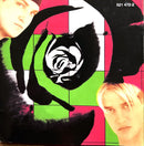 a picture of a man and a woman on a wall