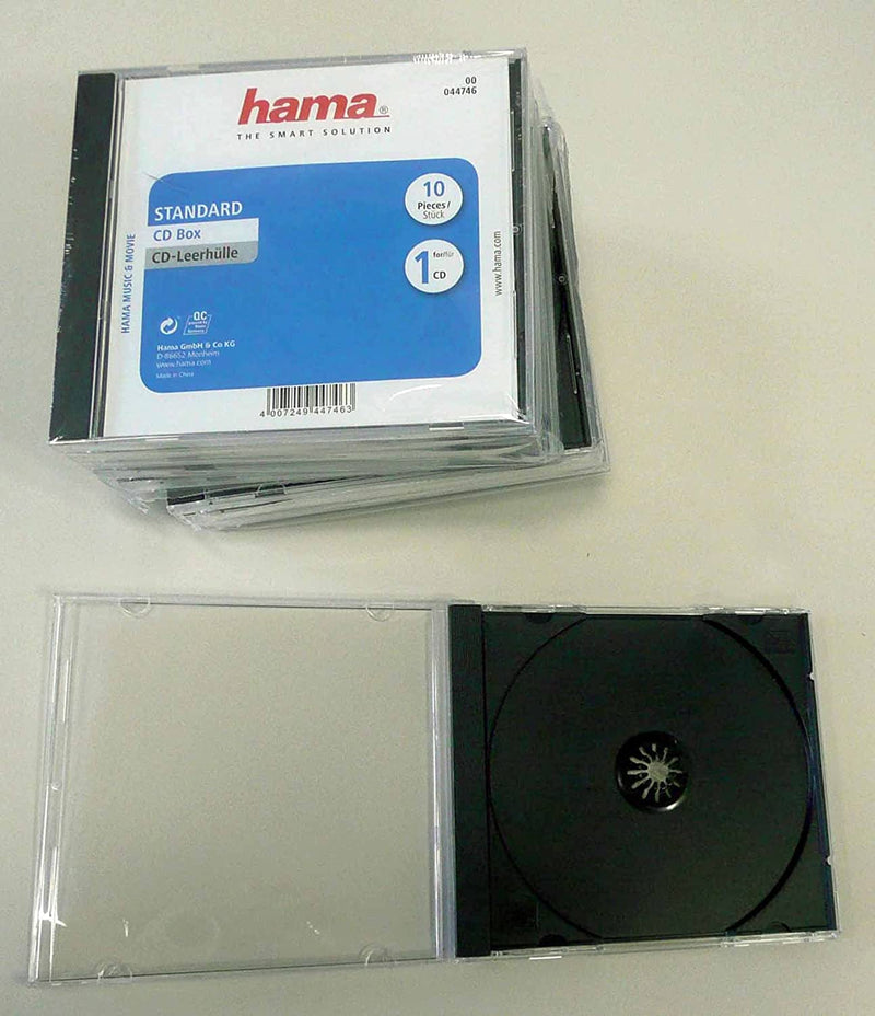 10 Boîtiers standard pour Album CD et disques Blu-Ray