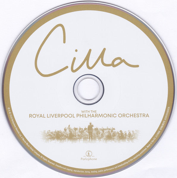 Cilla Black, Royal Liverpool Philharmonic Orchestra CD Cilla Black With The Royal Liverpool Philharmonic Orchestra