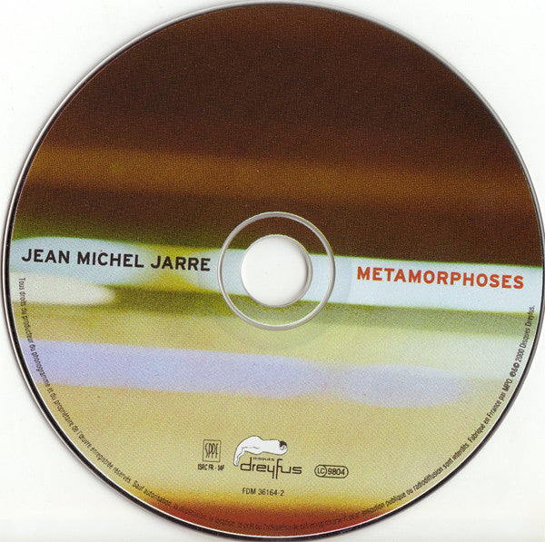 Jean-Michel Jarre CD Metamorphoses - France (G/VG+)