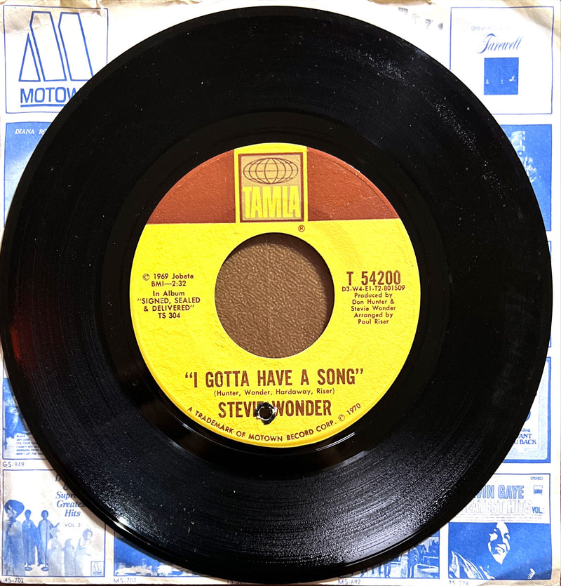 Stevie Wonder 7" Heaven Help Us All - US (VG/VG)