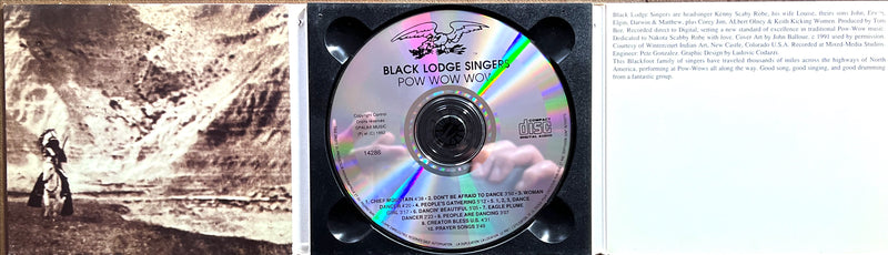 Black Lodge Singers CD Pow Wow Wow - France (M/VG)