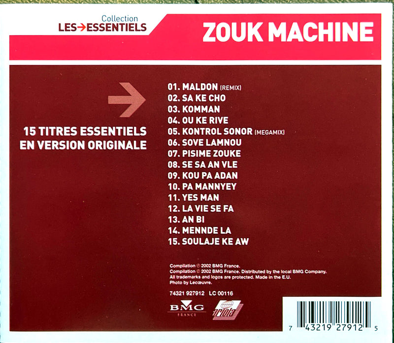 Zouk Machine CD Les Essentiels (M/NM)