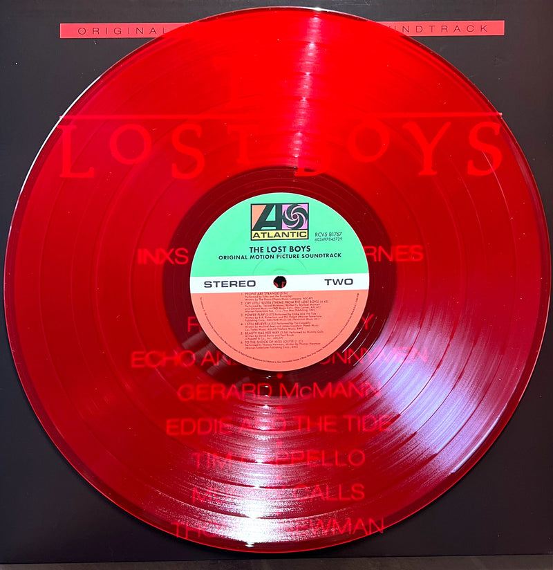 Compilation LP The Lost Boys - Original Motion Picture Soundtrack - Tirage Limité, Vinyle Rouge - US