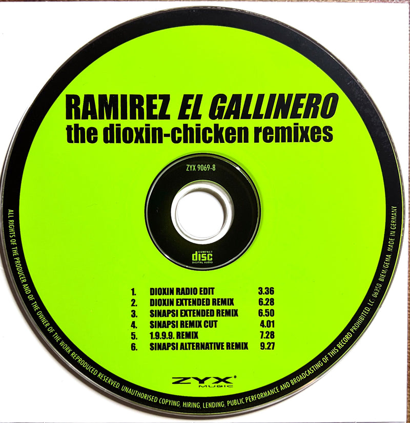 Ramirez Maxi CD El Gallinero (The Dioxin-Chicken Remixes) - Germany (M/VG)