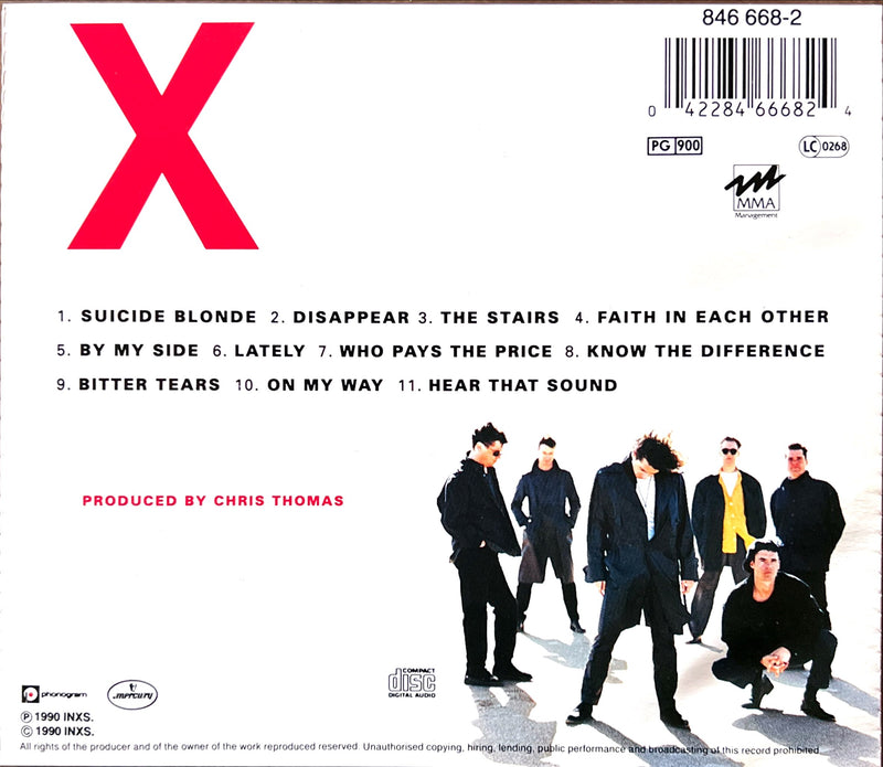 INXS CD X - Europe (M/NM)