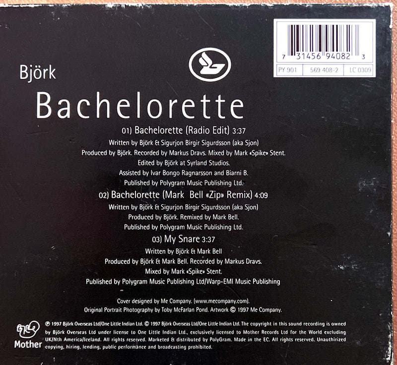 Björk 2xMaxi CD Bachelorette - Limited Edition (NM/VG)