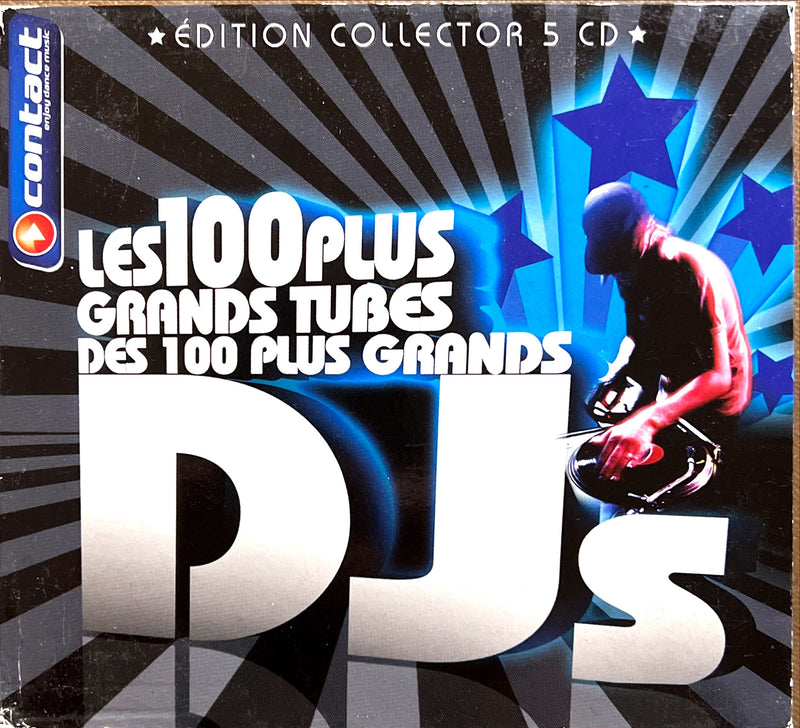 Compilation 5xCD Les 100 Plus Grands Tubes Des 100 Plus Grands DJs (VG+/VG)