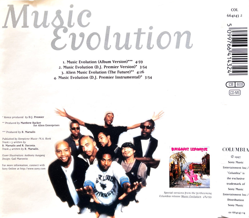 Buckshot LeFonque Maxi CD Music Evolution - Europe