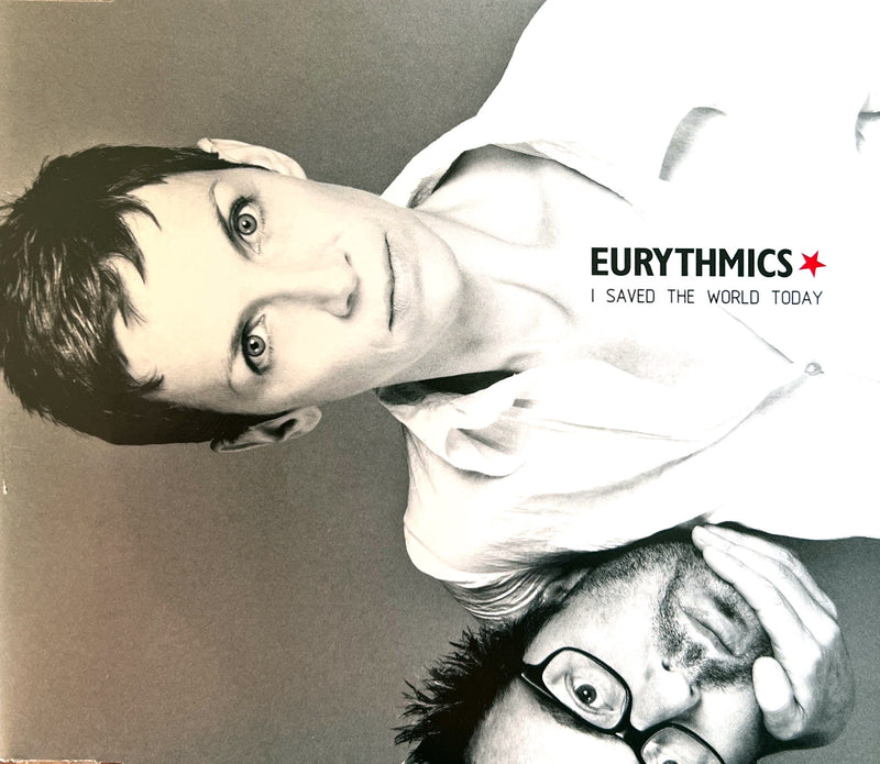 Eurythmics CD Single Saved The World Today - Promo
