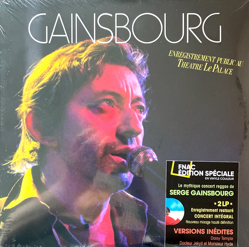 Serge Gainsbourg ‎2xLP Enregistrement Public Au Théâtre Le Palace - Edition spéciale Vinyles de couleur - France