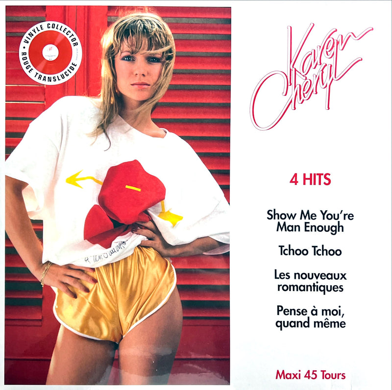 Vinyle Écarlate: Karen Cheryl et l’Essence des Années 80 en 4 Hits Inoubliables