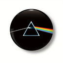 Badge rond "The Dark Side of the Moon" - Design classique, 4,4 cm