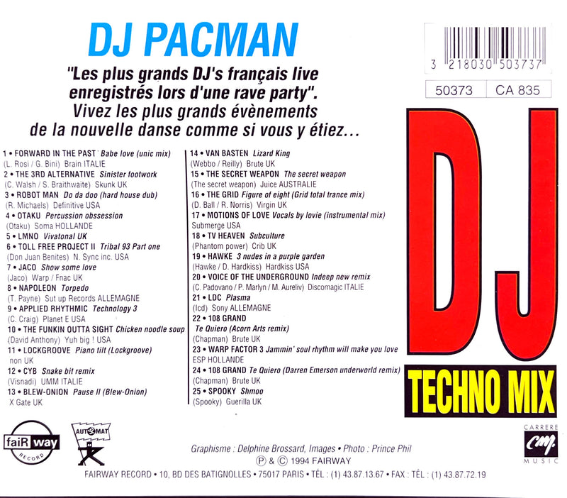 dj pacman - les plus grands dj's fantass live en