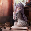 Figurine Anime Fille - PVC 13,5 cm - Tenue Pull Tricoté - Décoration Bureau & Voiture