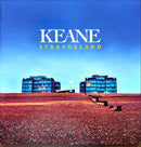 a book cover with a picture of two buildings in the background