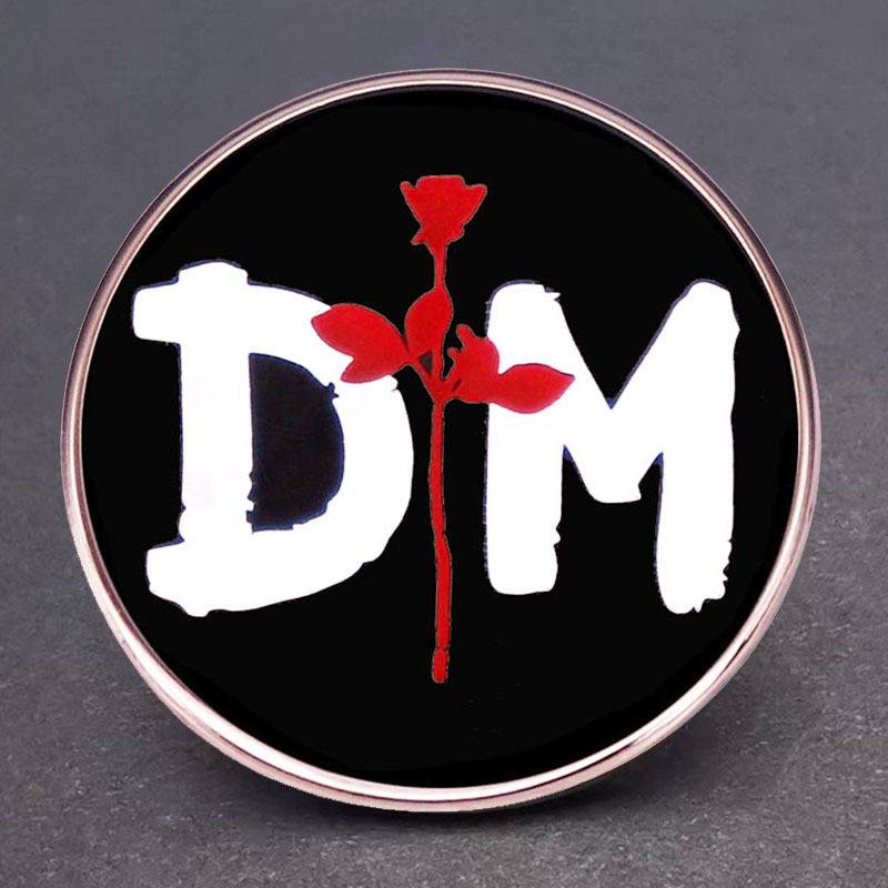 Pin's Depeche Mode Violator + Initiales DM