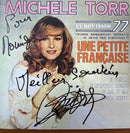 Michèle Torr - Une petite française - CD Dédicacé - Disc'AZ 2000 (M/NM)