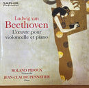Beethoven - L'œuvre pour violoncelle et piano - 2CD - Saphir 2001 (M/M)