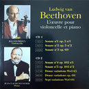 Beethoven - L'œuvre pour violoncelle et piano - 2CD - Saphir 2001 (M/M)