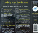 Beethoven - L'œuvre pour violoncelle et piano - 2CD - Saphir 2001 (M/M)