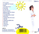 the back cover of a cd with a man in a white shirt and sunglasses
