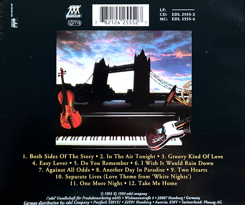 a cd cover with a picture of the tower bridge