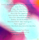 a close up of a menu on a table