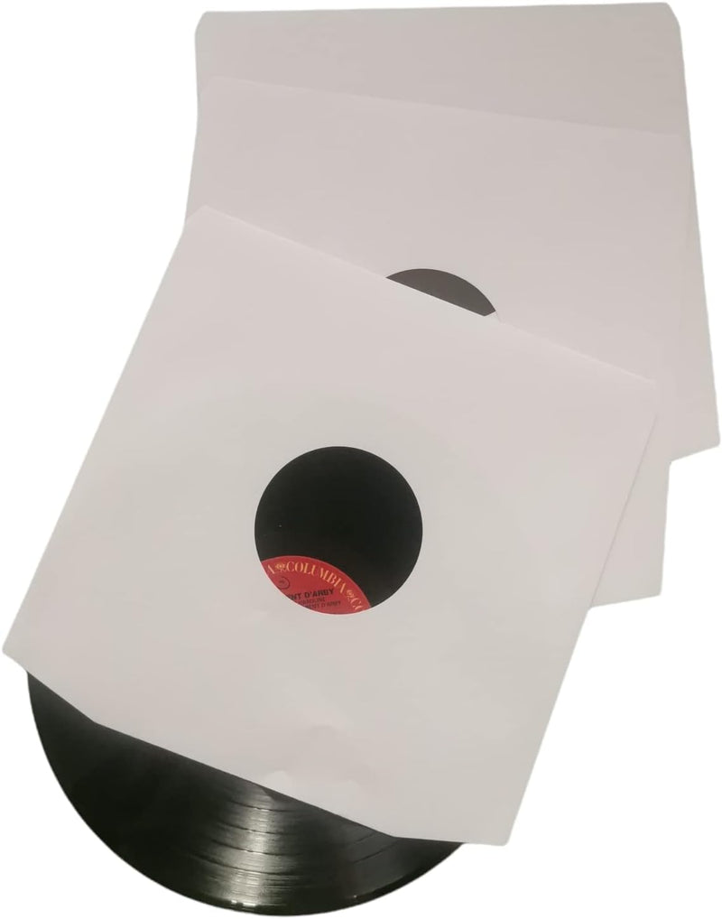 25 Sous pochettes en papier pour Disques Vinyles - 12" 33 tours - 307 x 305 mm