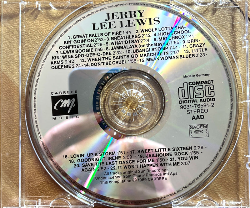 a cd that is inside of a clear case