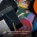 100x Pochettes Intérieures Disque Vinyle 33 Tours 12" LP | Dynamic Anti-Statiques Pochette De Protection en Plastique | Qualité Supérieure 50 Micron HDPE | 307mm x 307mm