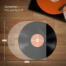 100x Pochettes Intérieures Disque Vinyle 33 Tours 12" LP | Dynamic Anti-Statiques Pochette De Protection en Plastique | Qualité Supérieure 50 Micron HDPE | 307mm x 307mm