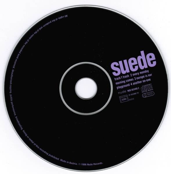 Suede ‎Maxi CD Trash - Europe (M/EX+)