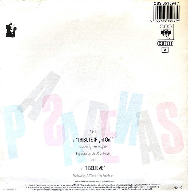 The Pasadenas 7" Tribute