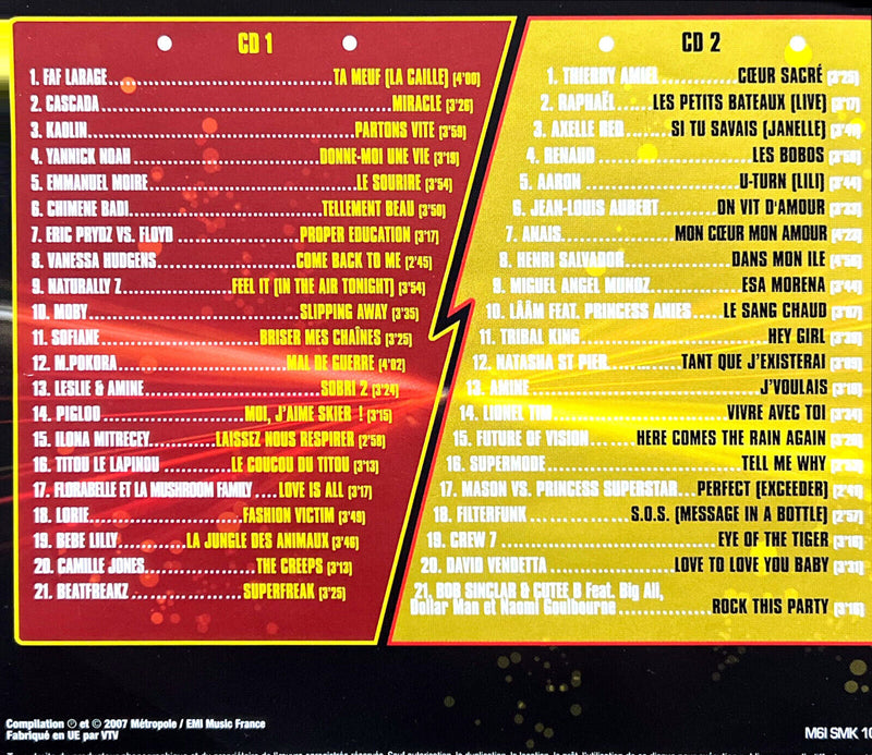 Compilation Awards 2007 - Hits et Talents de l'année (2CD)