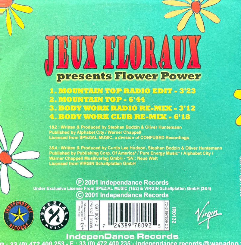 Jeux Floraux CD Single Flower Power - France