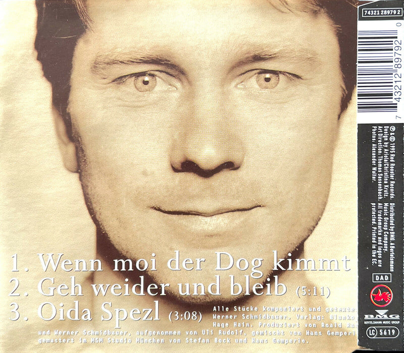 Schmidbauers Maxi CD Wenn Moi Der Dog Kimmt