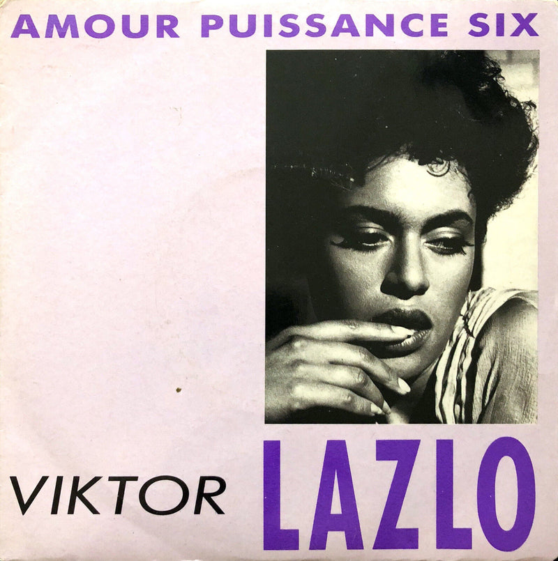 Viktor Lazlo ‎7" Amour Puissance Six - France (VG/VG+)