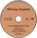 Whitney Houston ‎Maxi CD It's Not Right But It's Okay (The Dance Mixes) - Europe
