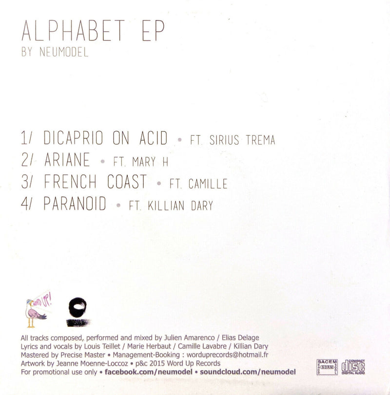 Neumodel CD Alphabet EP - Promo (EX+/M)
