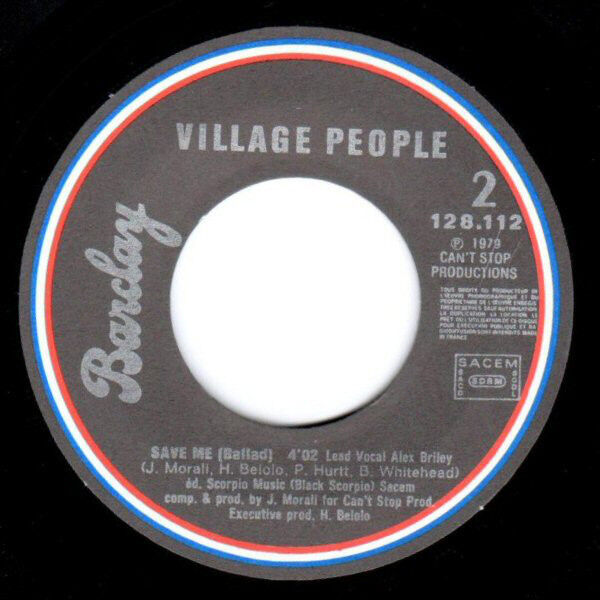 Village People 7" Ready For The 80's (Prêts Pour Les Années 80) - France (VG+/VG