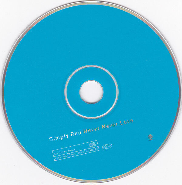 Simply Red ‎Maxi CD Never Never Love - CD1 - Europe (EX/EX+)