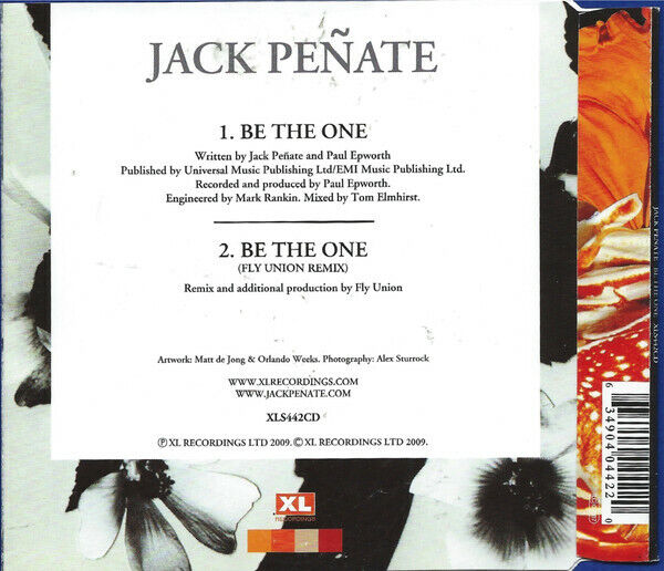 Jack Peñate ‎Maxi CD Be The One - UK (M/M)