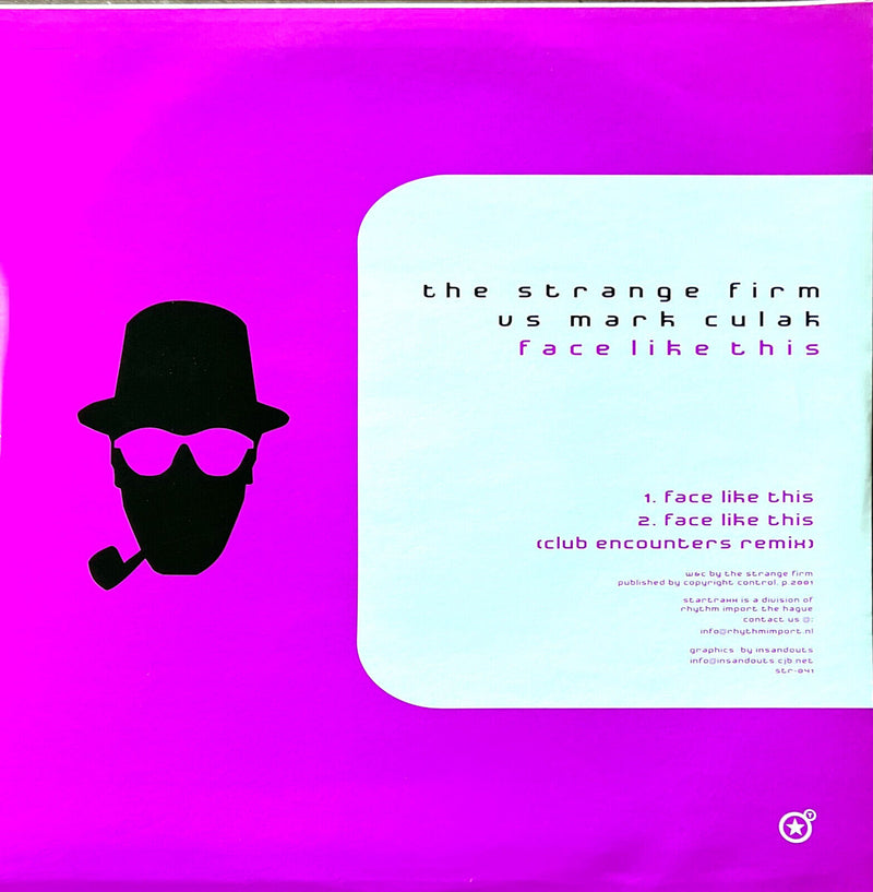 The Strange Firm vs. Mark Culak 12" Face Like This