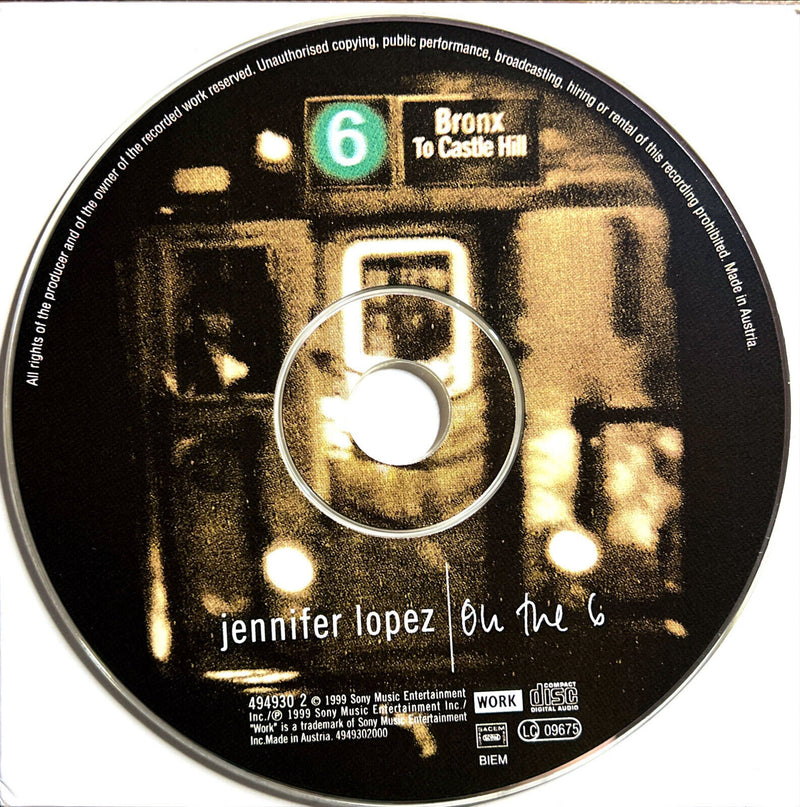 Jennifer Lopez CD On The 6